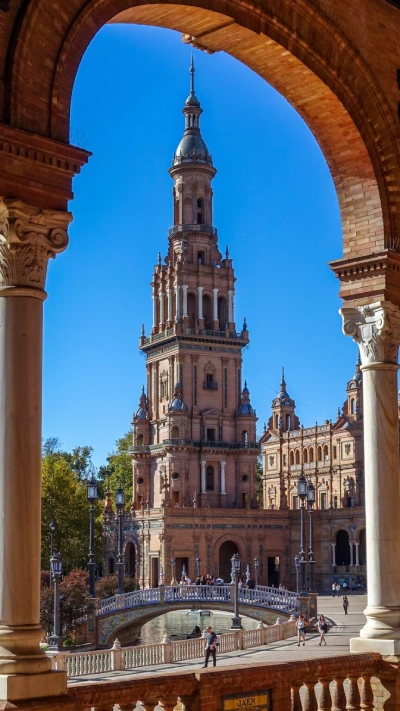 Duurzame activiteiten in Andalusië - Plaza de Espanã (Sevilla)