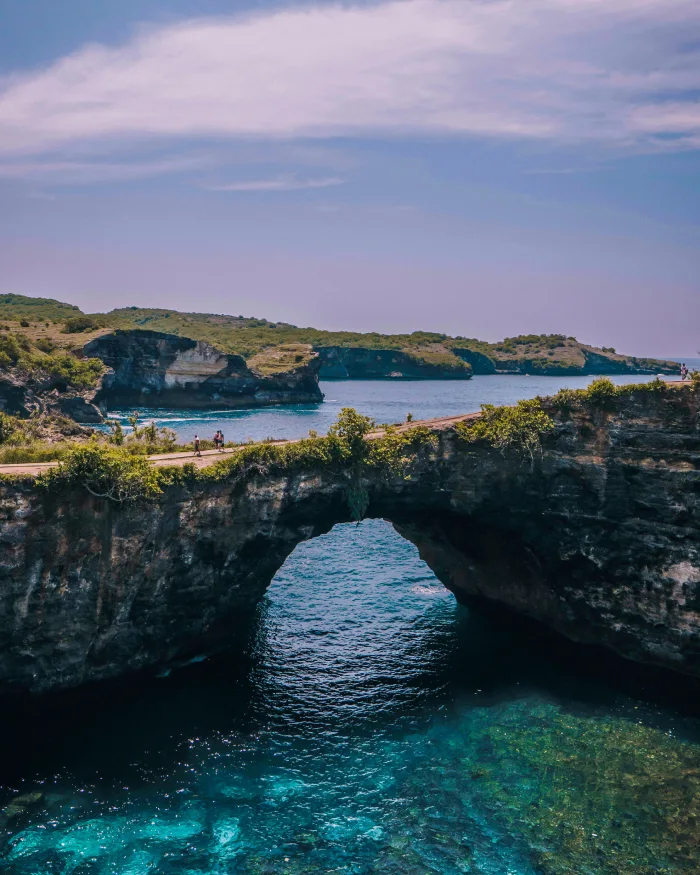 Gaafste bezienswaardigheden op Nusa Penida, Bali, Indonesië