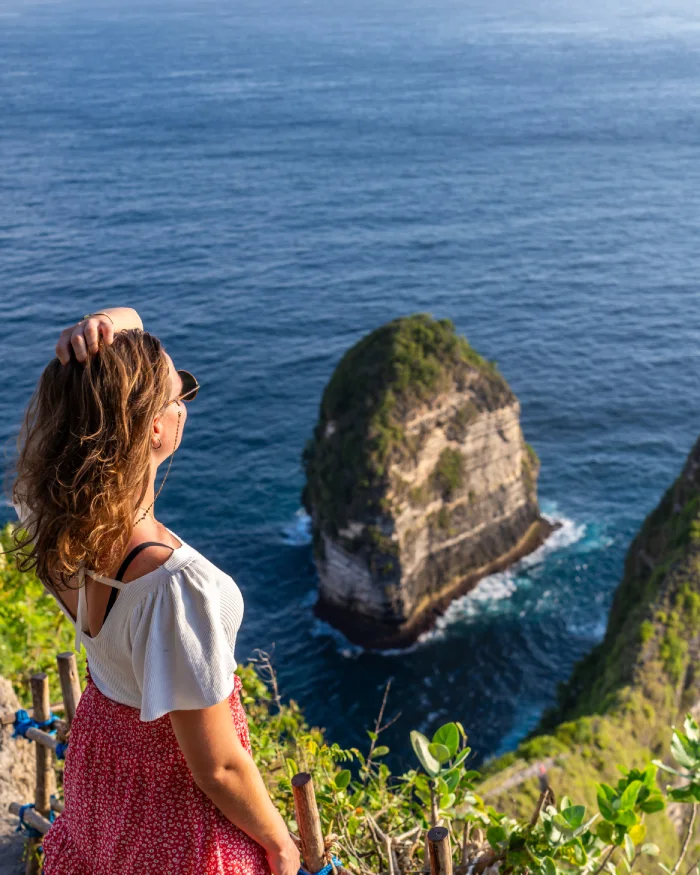 Gaafste bezienswaardigheden op Nusa Penida, Bali, Indonesië