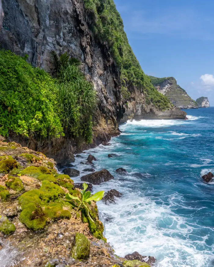 Gaafste bezienswaardigheden op Nusa Penida, Bali, Indonesië