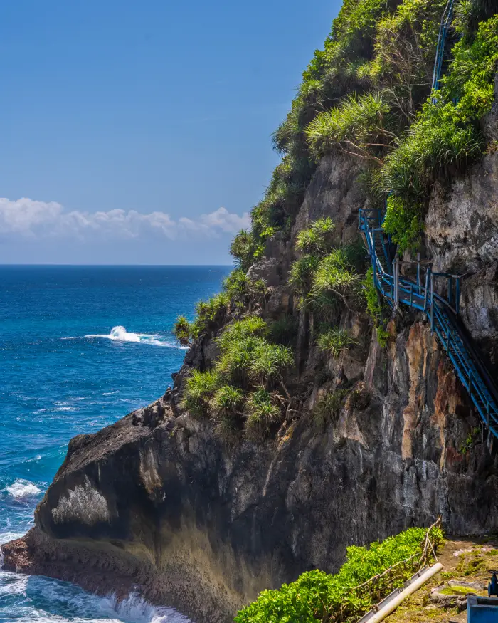 Gaafste bezienswaardigheden op Nusa Penida, Bali, Indonesië