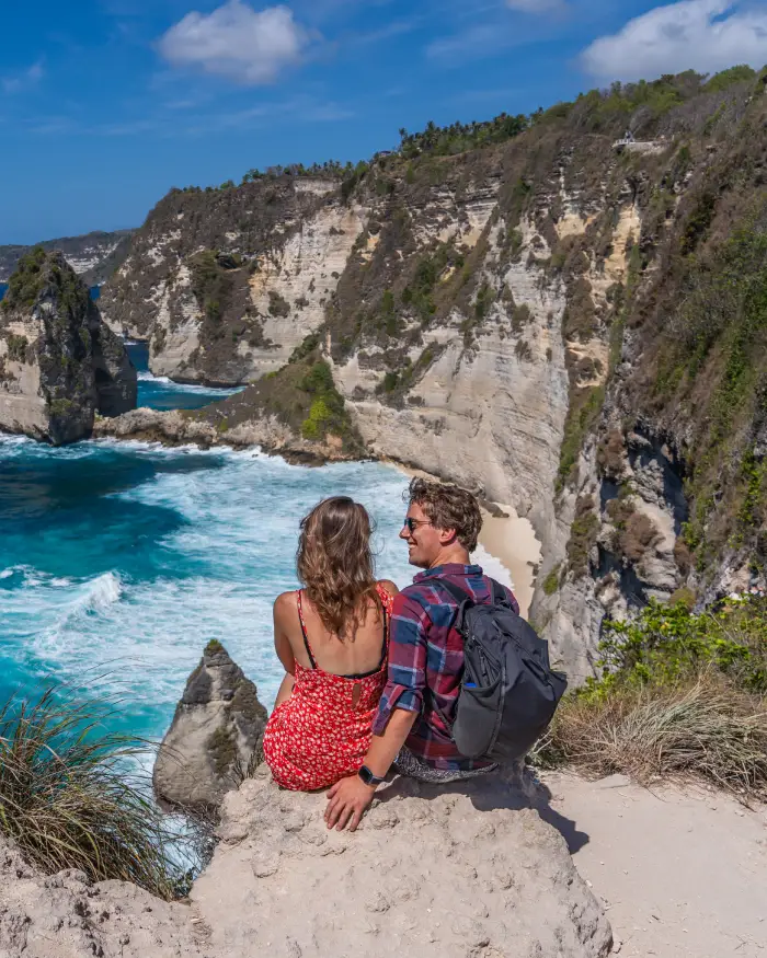 Gaafste bezienswaardigheden op Nusa Penida, Bali, Indonesië