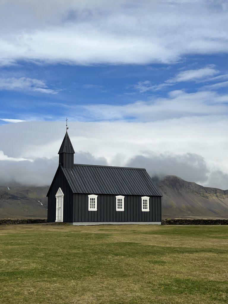 Afbeelding Snæfellsnes Peninsula IJsland Búðakirkja