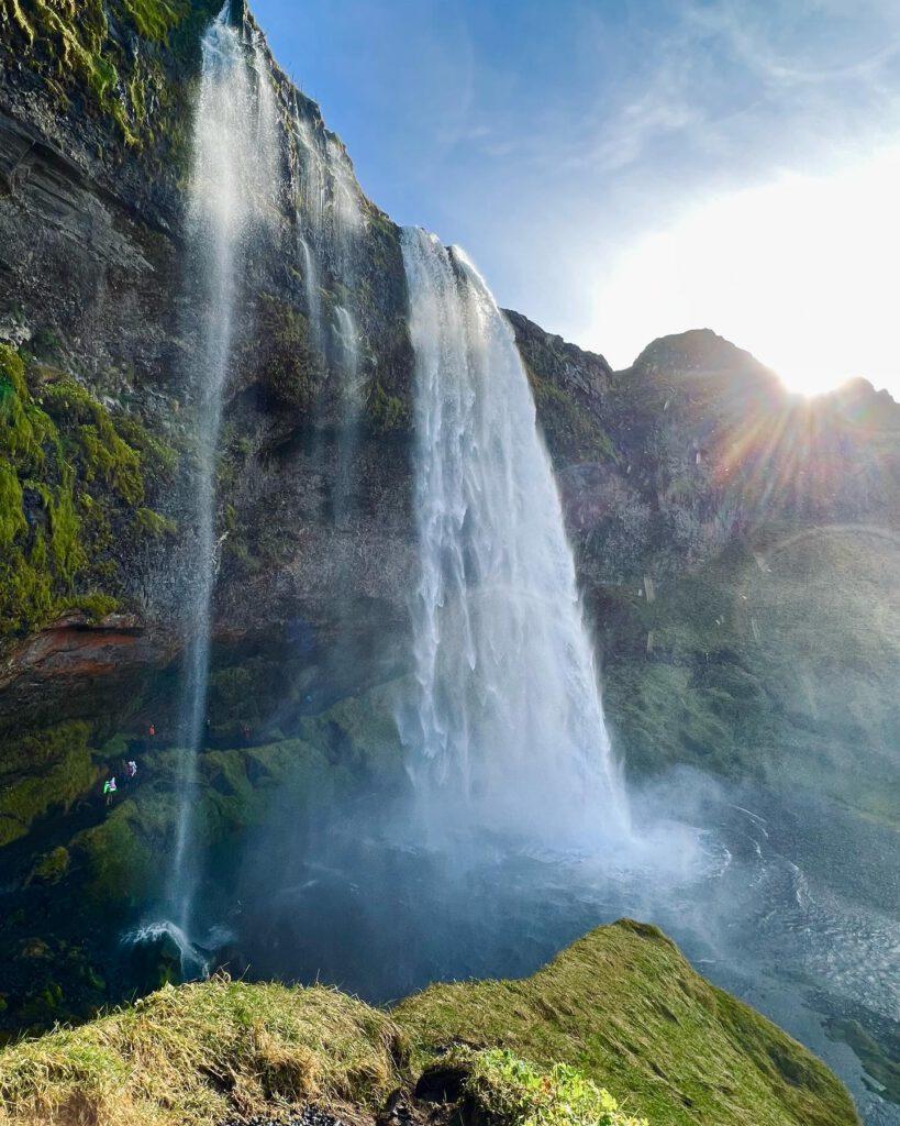 Afbeelding IJsland waterval Seljalandsfoss