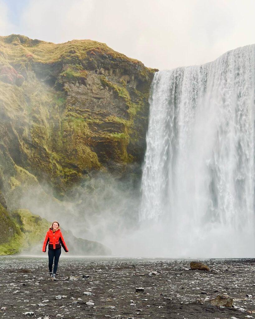 Afbeelding IJsland waterval Skógafoss