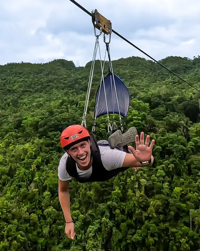 Zipline Bohol Filipijnen