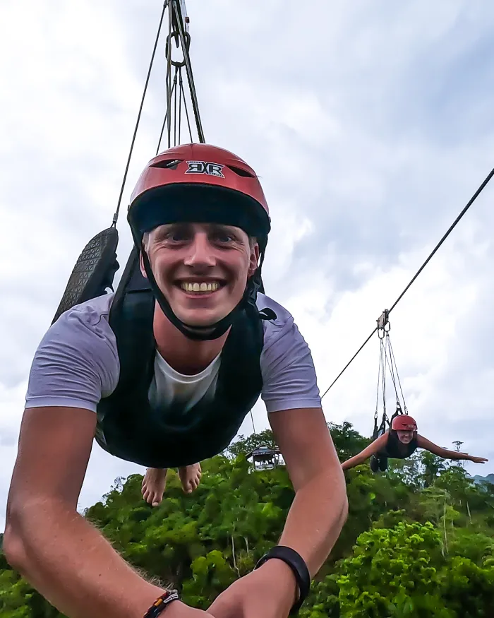 Zipline Bohol Filipijnen