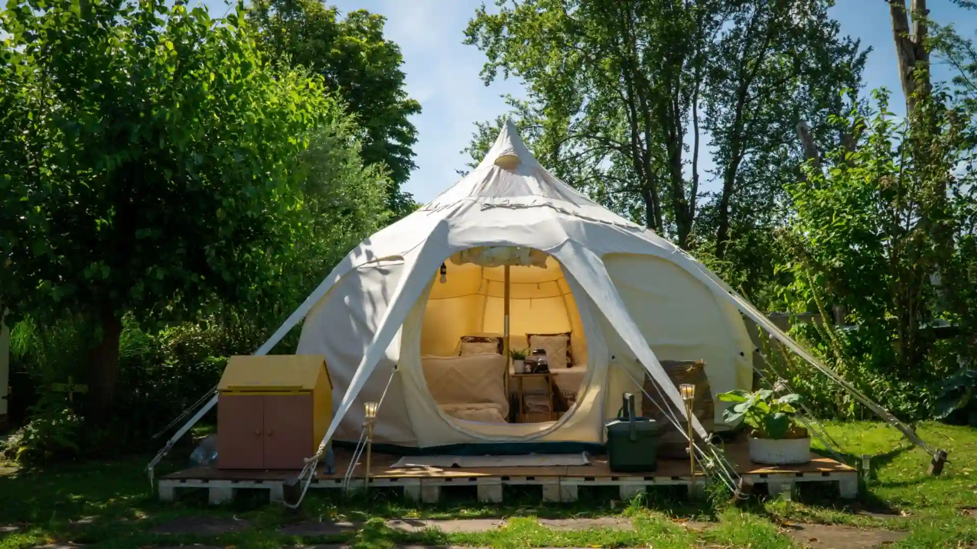 Overnachten in de natuur