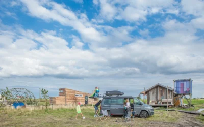 Circulaire mini-camping op Landgoed Rorik