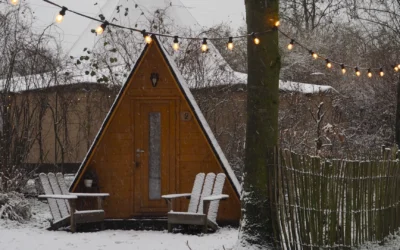 Scandinavisch winterkamperen in de Achterhoek